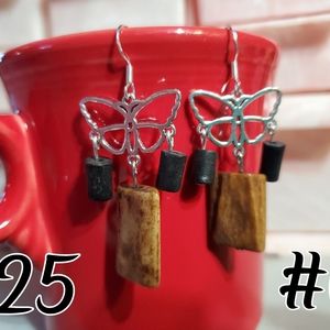 Buffalo Bone Earrings